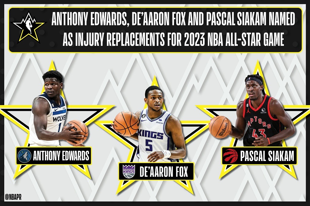 nba asg 2023 replacements