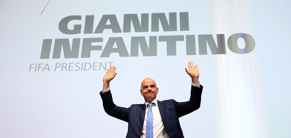 Джанни Инфантино переизбран на пост президента ФИФА
