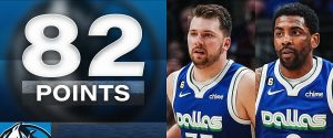 doncic irving 82 points