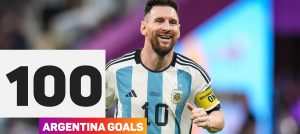 messi 100 argentina goals