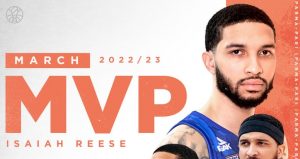 reese march 2023 mvp