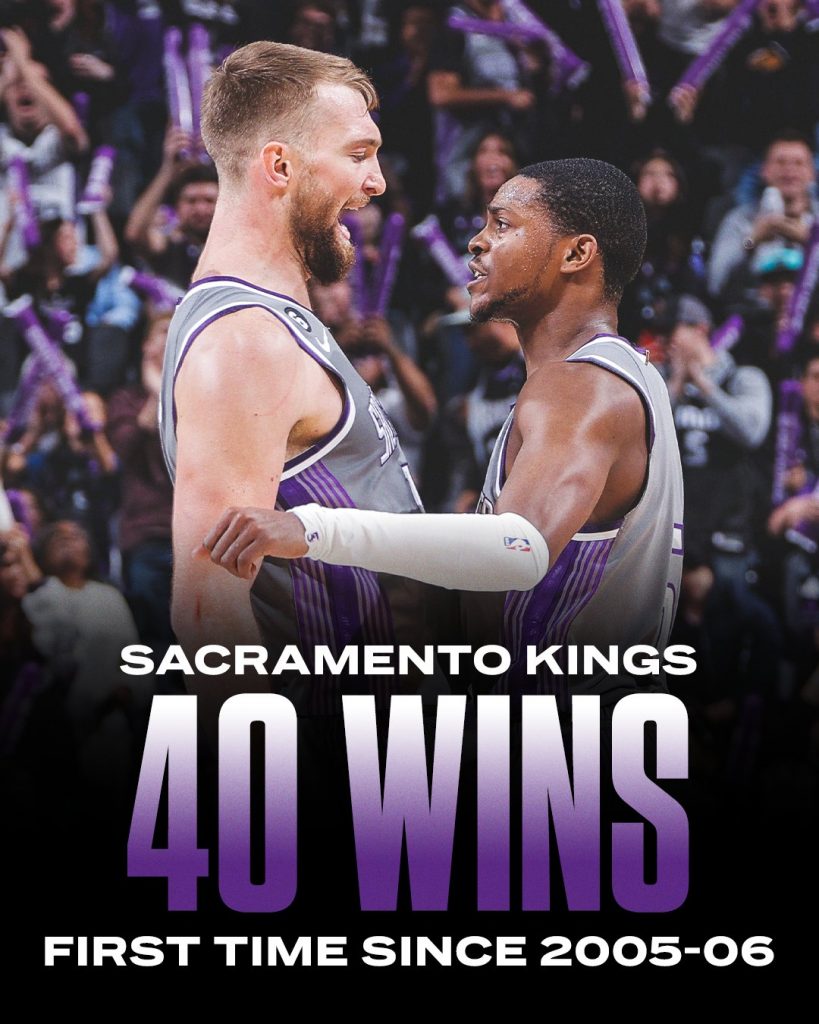 sac kings 40 wins 2023