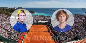 Holger Rune Andrej Rublev Obzor matcha Video 16 aprelya 2023 goda final mastersa v Monte karlo