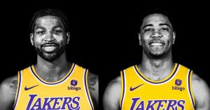 Shaquille Harrison and Tristan Thompson lakers