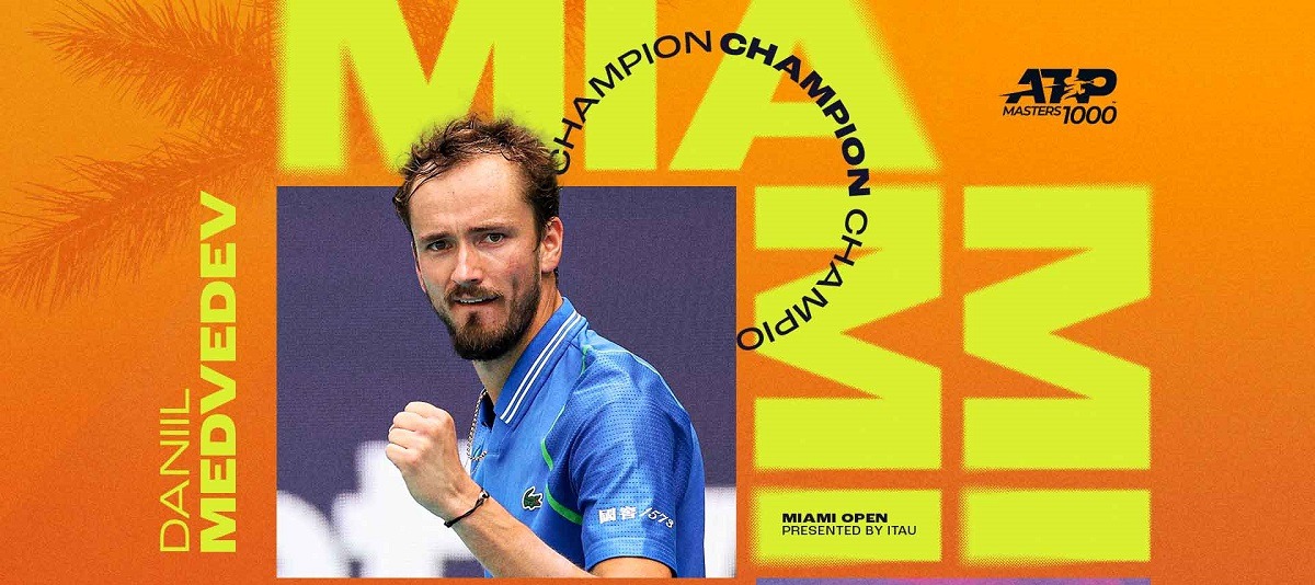 Четвёртый титул в сезоне-2023: Даниил Медведев выиграл Мастерс в Майами