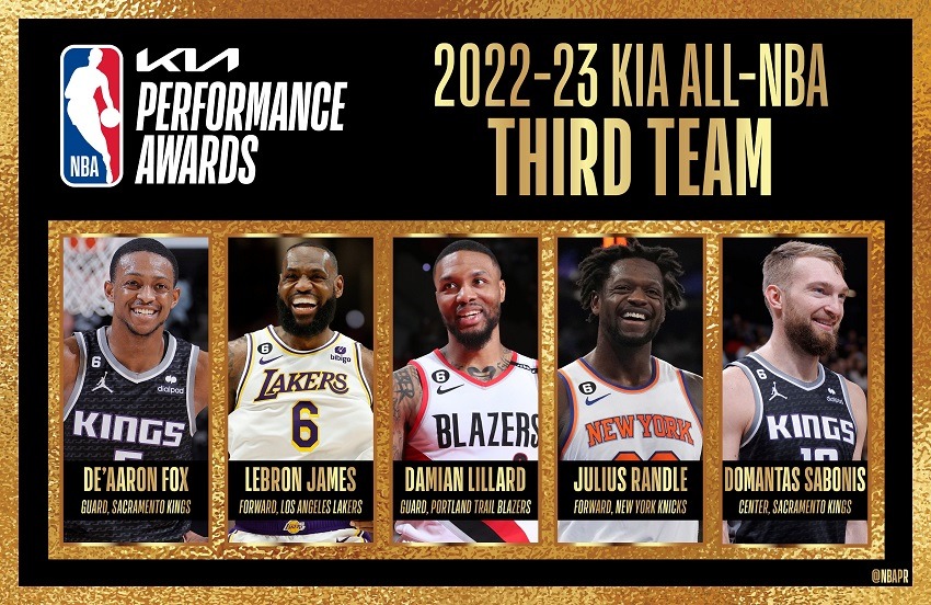 All NBA Third Team 2023