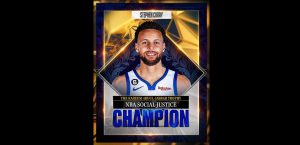 Social Justice Champion curry 2023