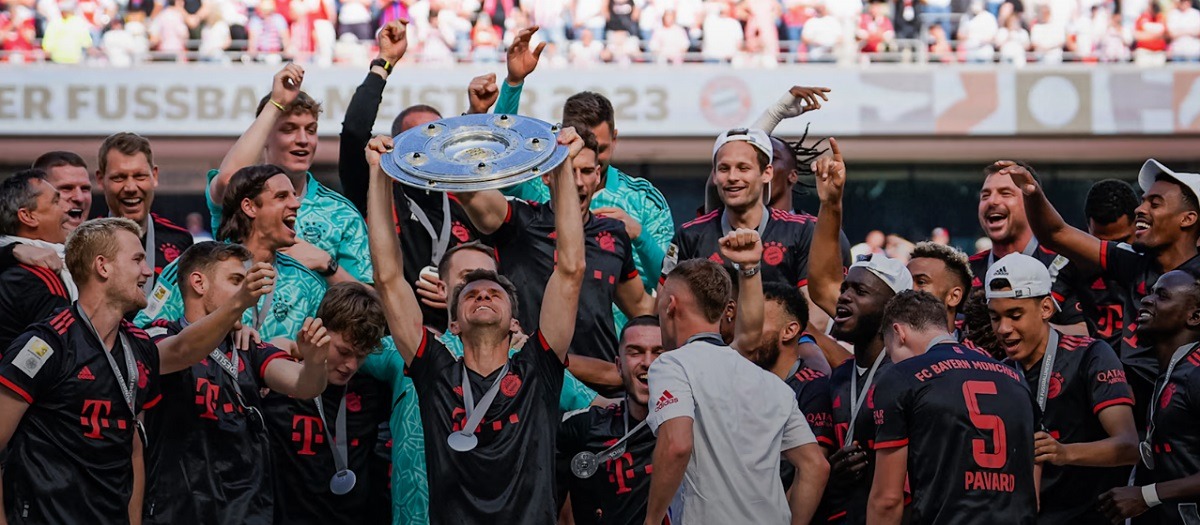 На последних минутах заключительного 34-го тура определился победитель немецкой Бундеслиги сезона-2022/23