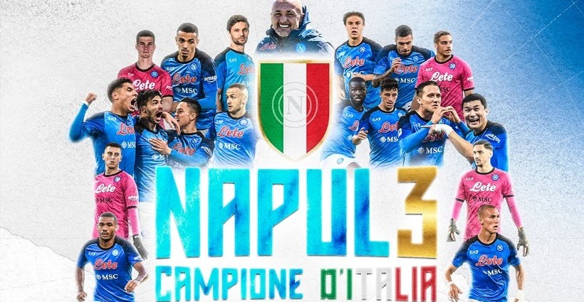 «Наполи» впервые с 1990 года выиграл Серию А и завоевал Скудетто