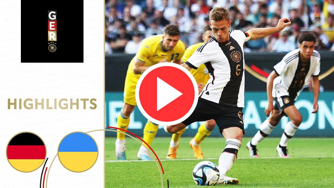 germany ukraine 3 3 highlights video obzor matcha friendly