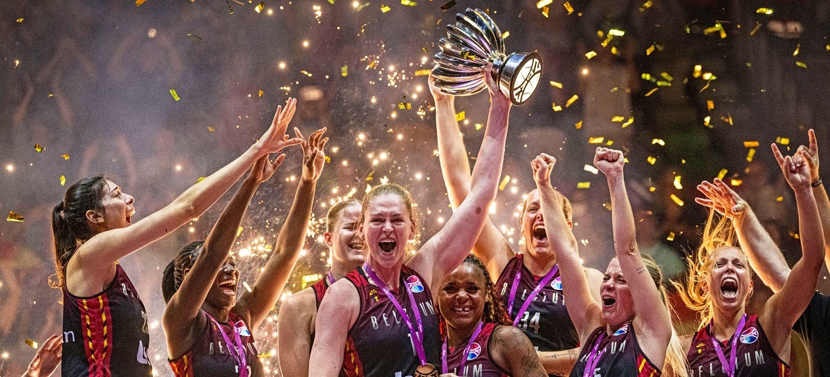 Сборная Бельгии впервые в истории выиграла женский Евробаскет