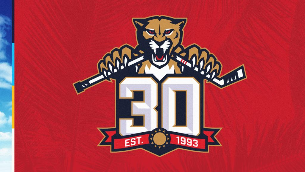 «Флорида Пантерз» презентовала специальный логотип к 30-летнему юбилею клуба