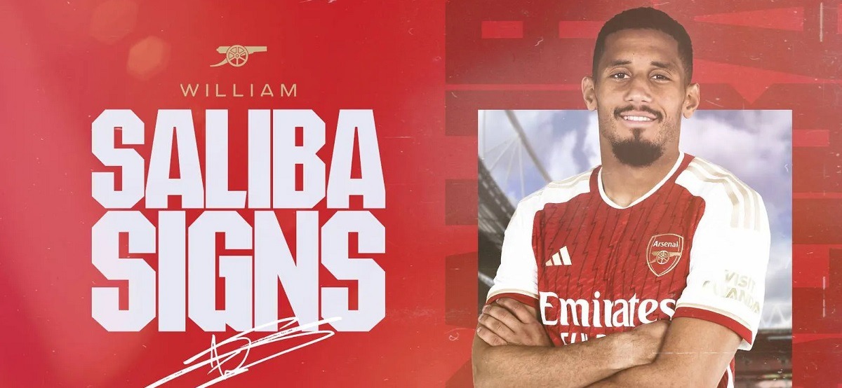 Вильям Салиба продлил контракт с лондонским «Арсеналом»