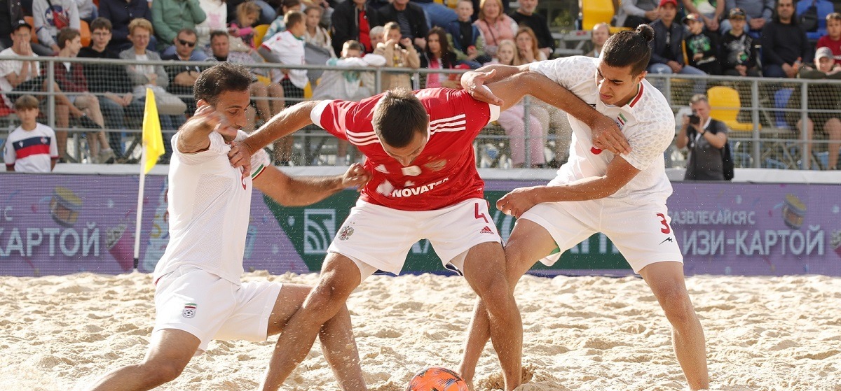 Сборная России по пляжному футболу не смогла пробиться в финал вторых Игр стран СНГ