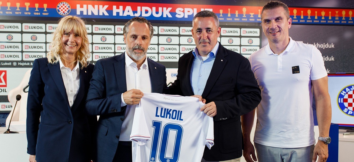 «Лукойл» стал новым спонсором хорватского ФК «Хайдук»