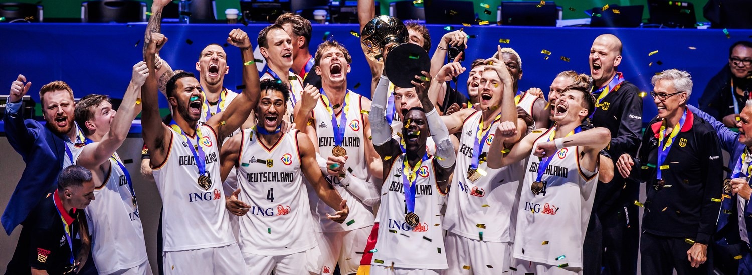 В противостоянии сборных Германии и Сербии определился победитель ЧМ-2023 по баскетболу