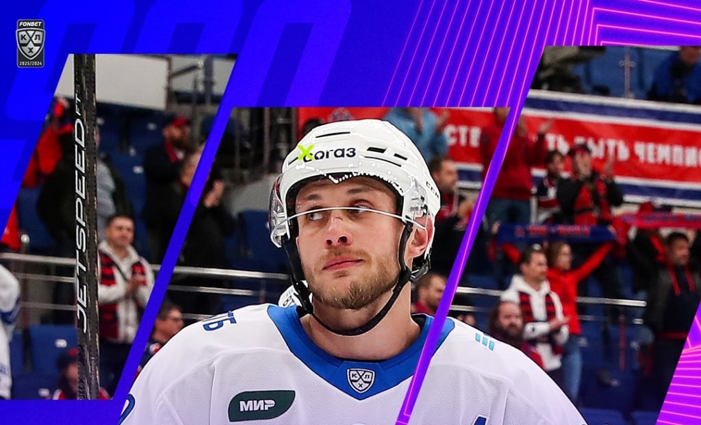 Нападающий «Динамо» Илья Каблуков стал третьим хоккеистом в истории КХЛ, покорившим отметку в 900 сыгранных матчей
