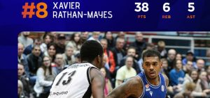 Rathan Mayes 38 points