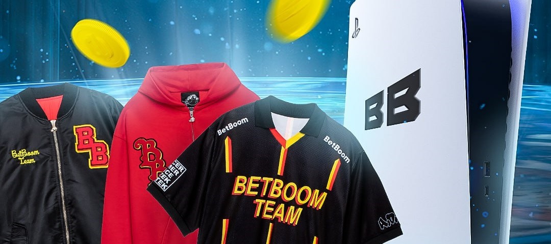 БК BetBoom разыгрывает PS5, мерч команды BetBoom Team и 10 000 рублей фрибетами
