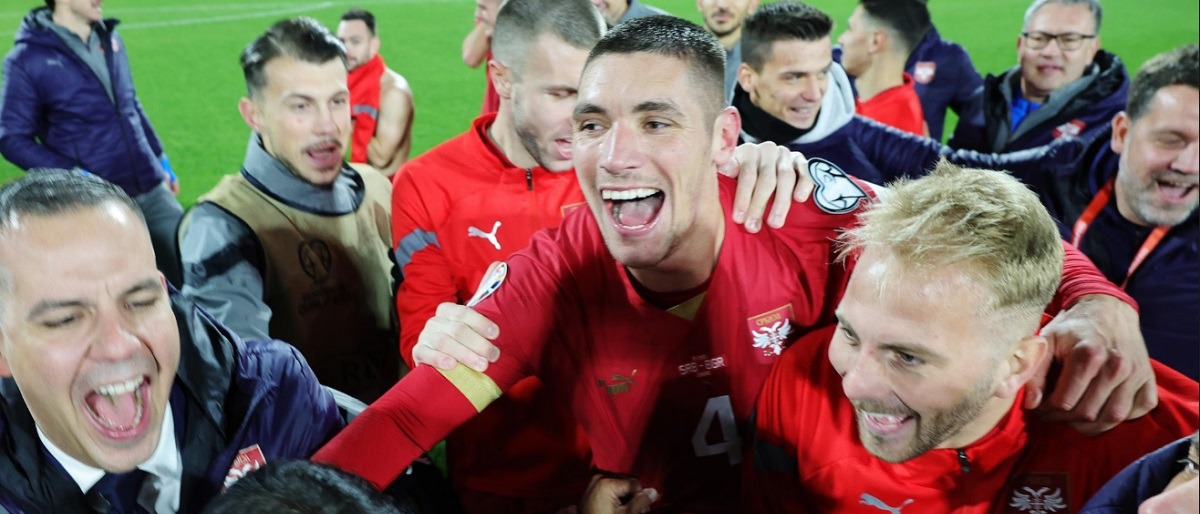 Сборная Сербии по футболу стала 17-м по счёту участником финального турнира Евро-2024