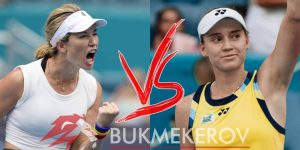 Daniel Kollinz Elena Rybakina prognoz i stavki na tennis 30 marta 2024 goda final v Majami WTA
