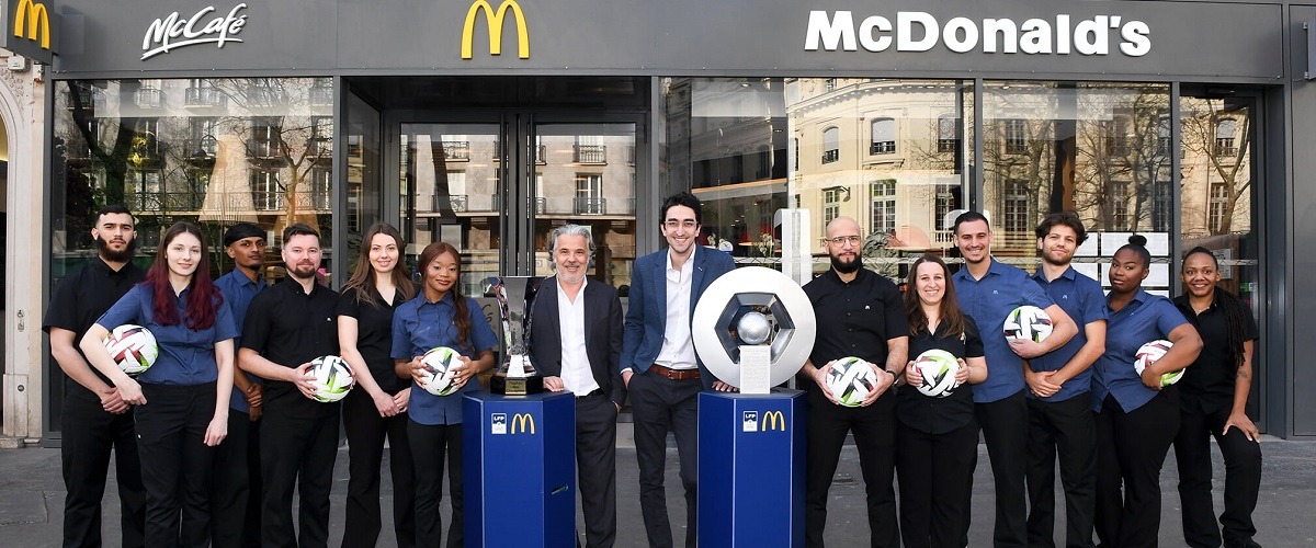 Компания «McDonald's» официально стала новым титульным партнёром французской Лиги 1