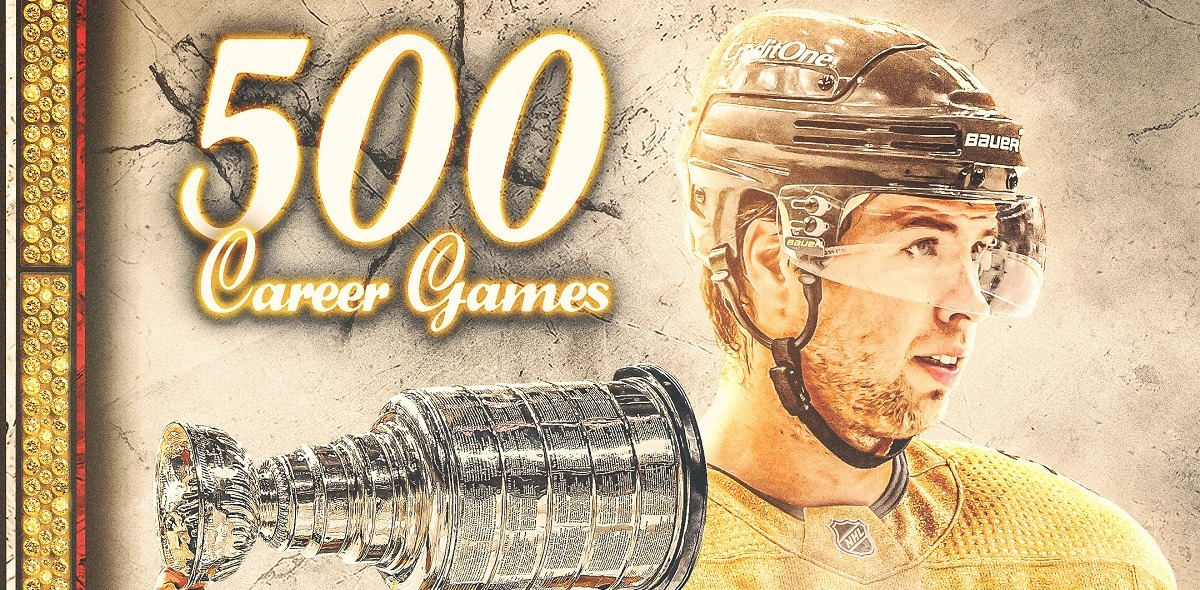 Российский нападающий Иван Барбашев провёл 500-й матч в регулярных чемпионатах НХЛ