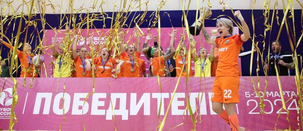«Кристалл» завоевал Кубок России по пляжному футболу 2024 среди женских команд