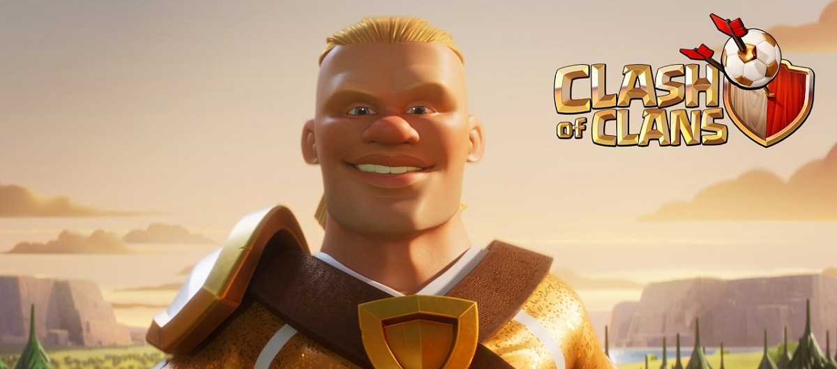Эрлинг Холанд станет персонажем популярной мобильной игры Clash of Clans