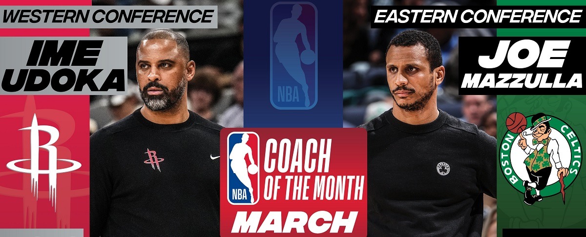 НБА определила лучших главных тренеров по итогам марта-2024