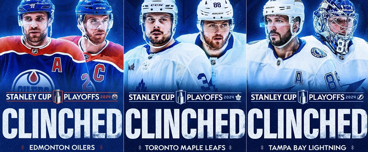 «Эдмонтон», «Торонто» и «Тампа» досрочно вышли в плей-офф НХЛ сезона-2023/24