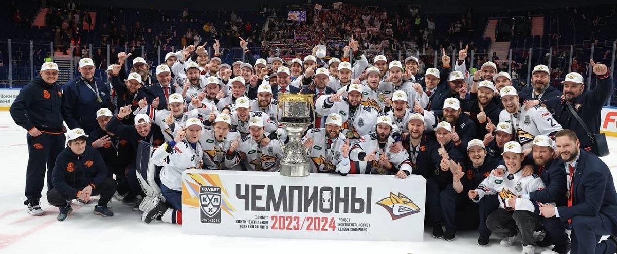 Магнитогорский «Металлург» в третий раз в истории завоевал Кубок Гагарина