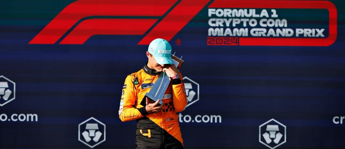 «Гран-при Майами 2024» принёс Ландо Норрису его первую победу в Формуле-1