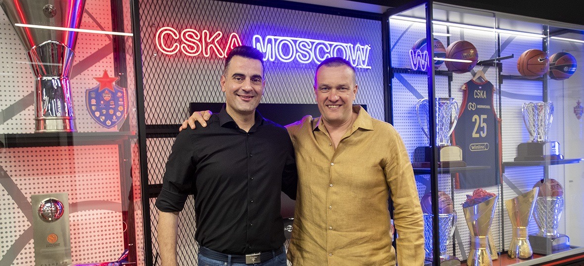 ПБК ЦСКА продлил соглашение с главным тренером Андреасом Пистиолисом