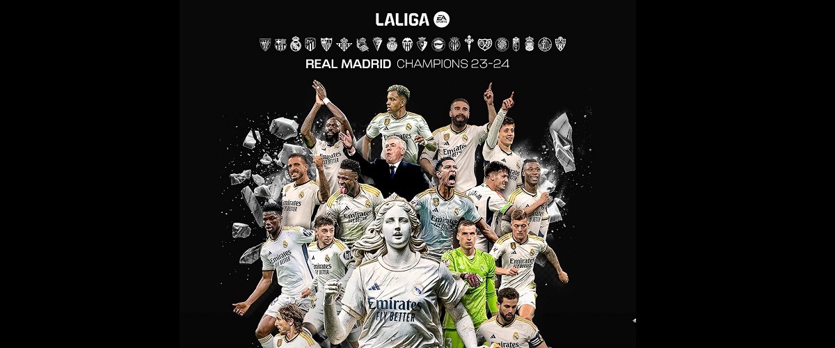 Мадридский «Реал» досрочно стал чемпионом Испании по футболу в сезоне-2023/24