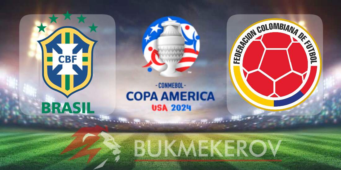 Braziliya Kolumbiya prognoz i stavki na Kubok Ameriki na 3 iyulya 2024 goda futbol sbornye