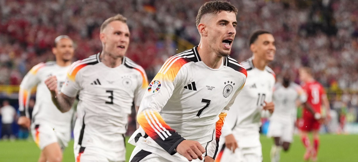 Сборная Германии уверенно обыграла команду Дании и вышла в 1/4 финала Евро-2024
