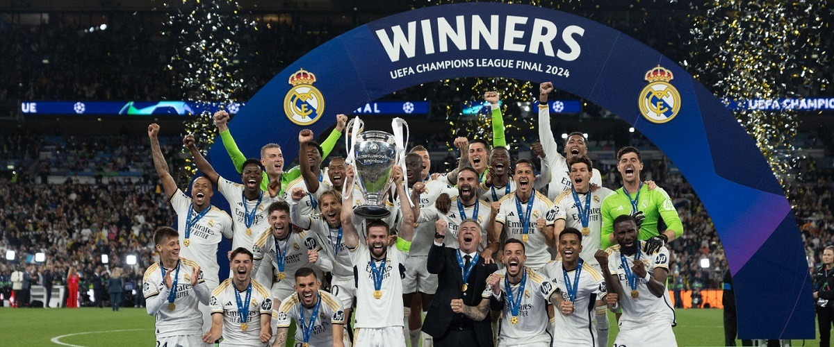 Мадридский «Реал» в 15-й раз в истории выиграл футбольную Лигу Чемпионов: факты о финале ЛЧ сезона-2023/24