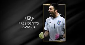 buffon presdint award