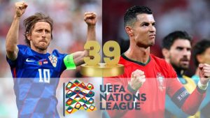 Pervye itogi starta Ligi natsij UEFA sezon 2024 2025 goly Modricha i Ronaldu v 39 let svyazka Isak Dokeresh statistika YAmalya goly Rajsa i Grilisha