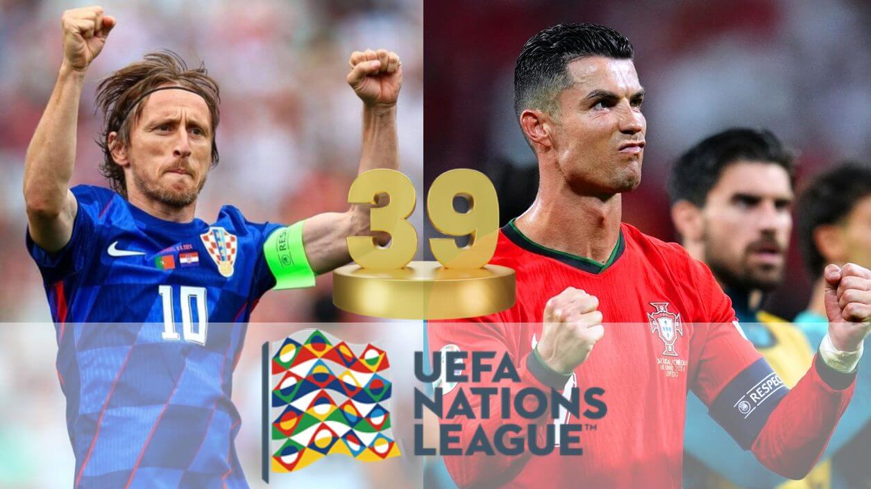 Pervye itogi starta Ligi natsij UEFA sezon 2024 2025 goly Modricha i Ronaldu v 39 let svyazka Isak Dokeresh statistika YAmalya goly Rajsa i Grilisha