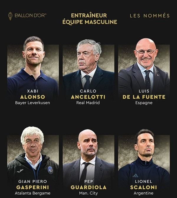 ballon dor coaches nomes 2024 25