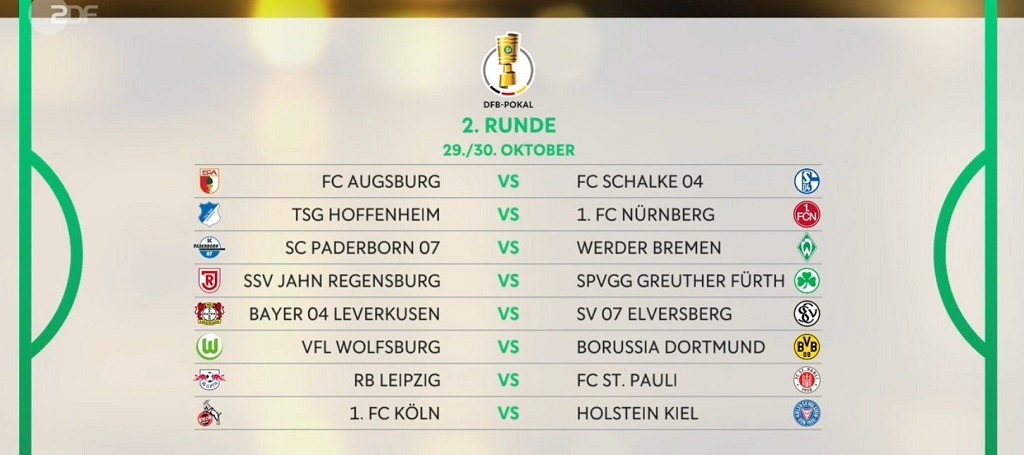 dfb cup 2024 25 second round