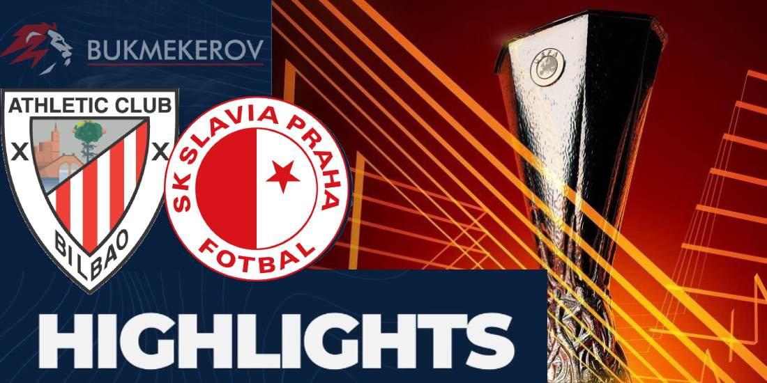 Atletik Bilbao Slaviya Praga Obzor matcha. Video golov. Highlights. 24.10.2024 futbol Liga Evropy UEFA