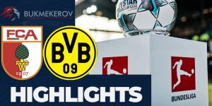 Augsburg Borussiya Dortmund Obzor matcha. Video golov. Highlights. 26.10.2024 futbol chempionat Germanii Bundesliga