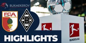 Augsburg Borussiya Myonhengladbah Obzor matcha. Video golov. Highlights. 04.10.2024 futbol chempionat Germanii Bundesliga