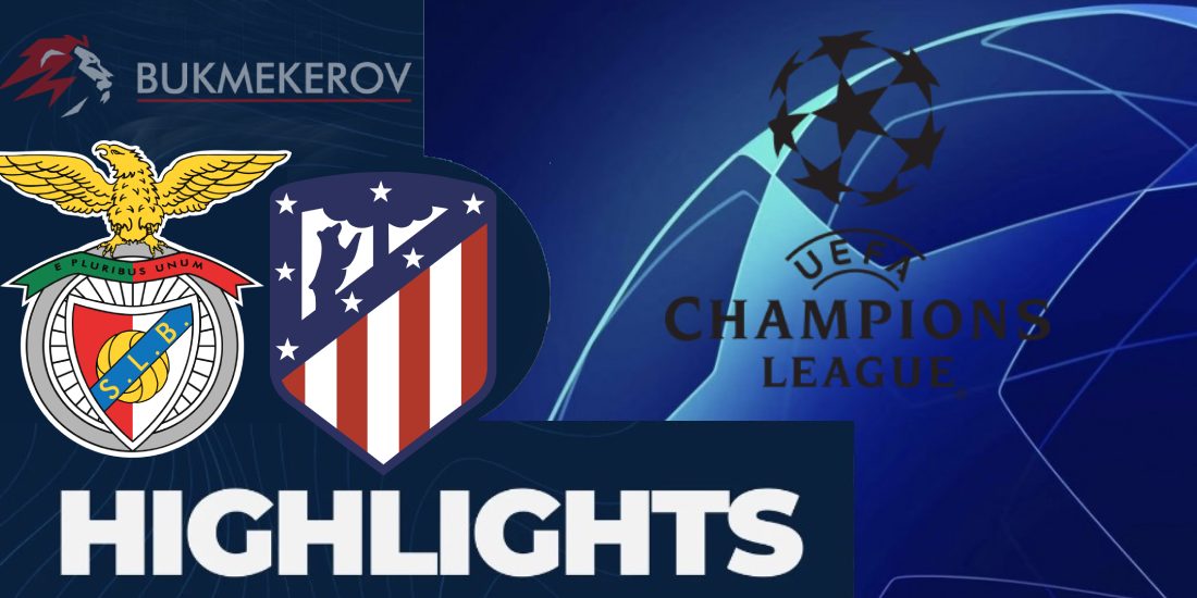 Benfika Atletiko Madrid Obzor matcha. Video golov. Highlights. 02.10.2024 futbol Liga CHemapionov LCH