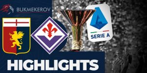 Dzhenoa Fiorentina Obzor matcha. Video golov. Highlights. 31.10.2024 futbol chempionat Italii Seriya A