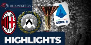 Milan Udineze Obzor matcha. Video golov. Highlights. 19.10.2024 futbol chempionat Italii Seriya A