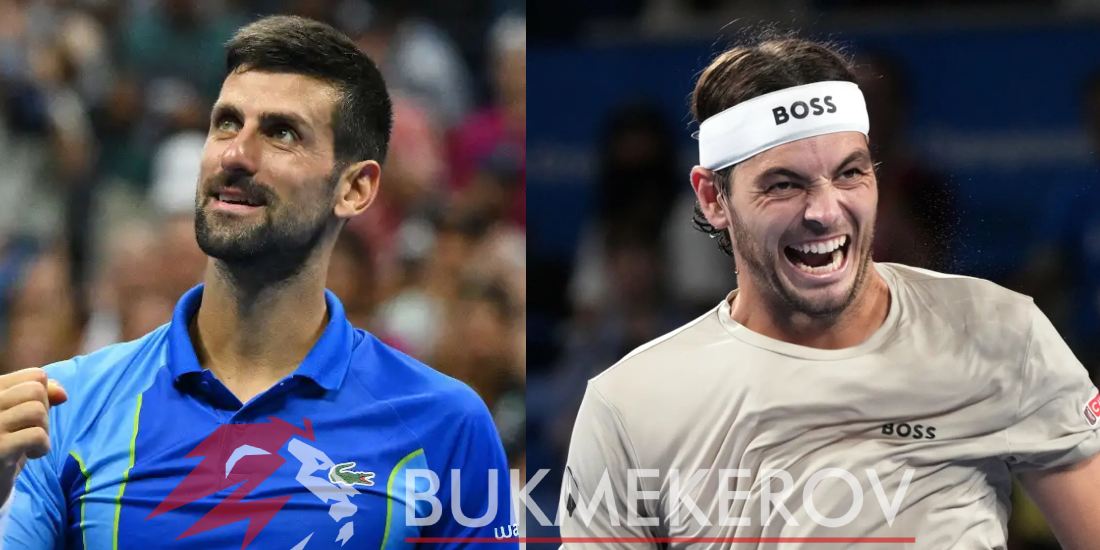 Novak Dzhokovich Tejlor Frits prognoz i stavki na tennis 12 oktyabrya 2024 goda polufinal ATP Mastersa v SHanhae Kitaj